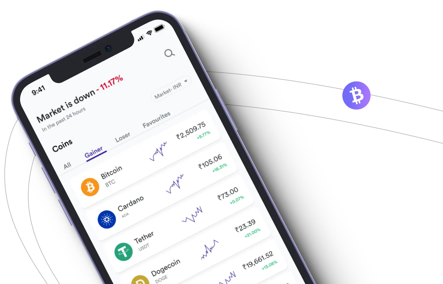 Raterphal App  - Aproveite os mercados de criptografia e ganhe com o Raterphal App 